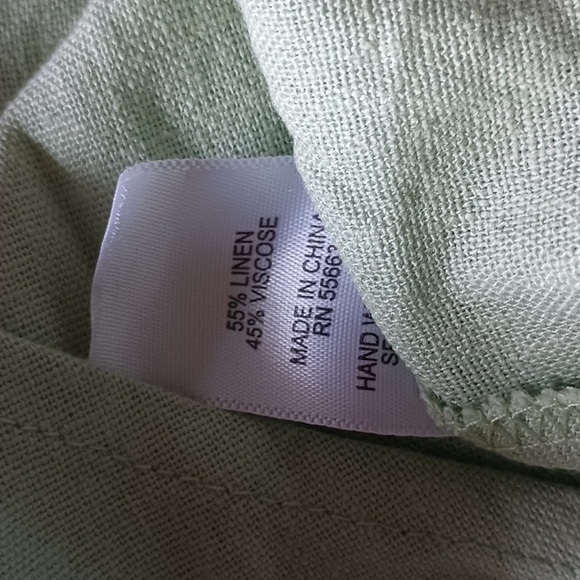 NWT Linen Dress by Cynthia Rowlry - Picture 9 of 13